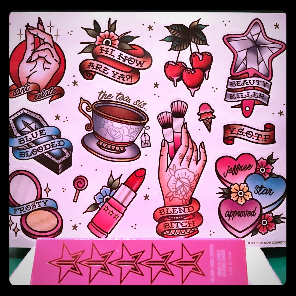 ***SOLD*** Jeffree Star Limited Edition Stickers